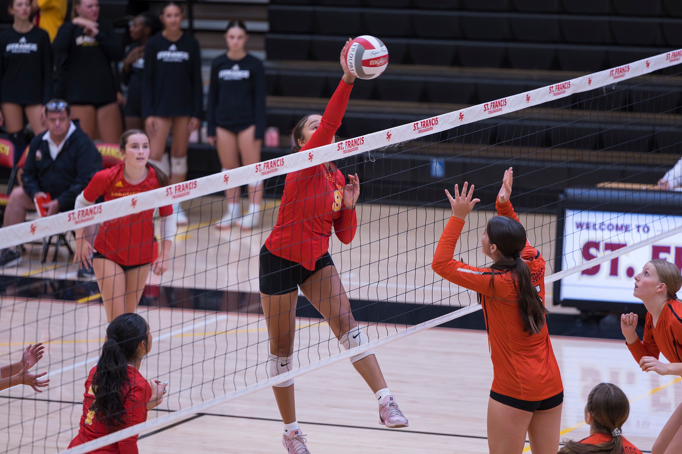 JV volleyball finishes off Eagles in straight sets