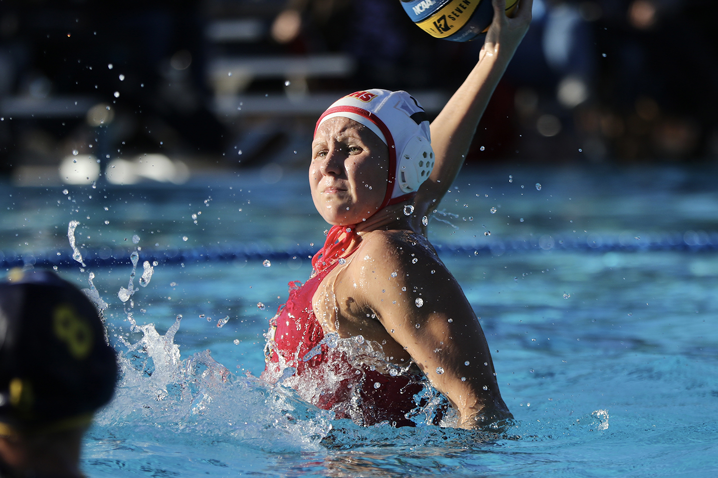 Junior Ava Stimson scored a hat trick to lead the Troubies in Tuesday's CIF-SJS first-round battle at Oak Ridge. (Mark Honbo/SFHS Athletics)